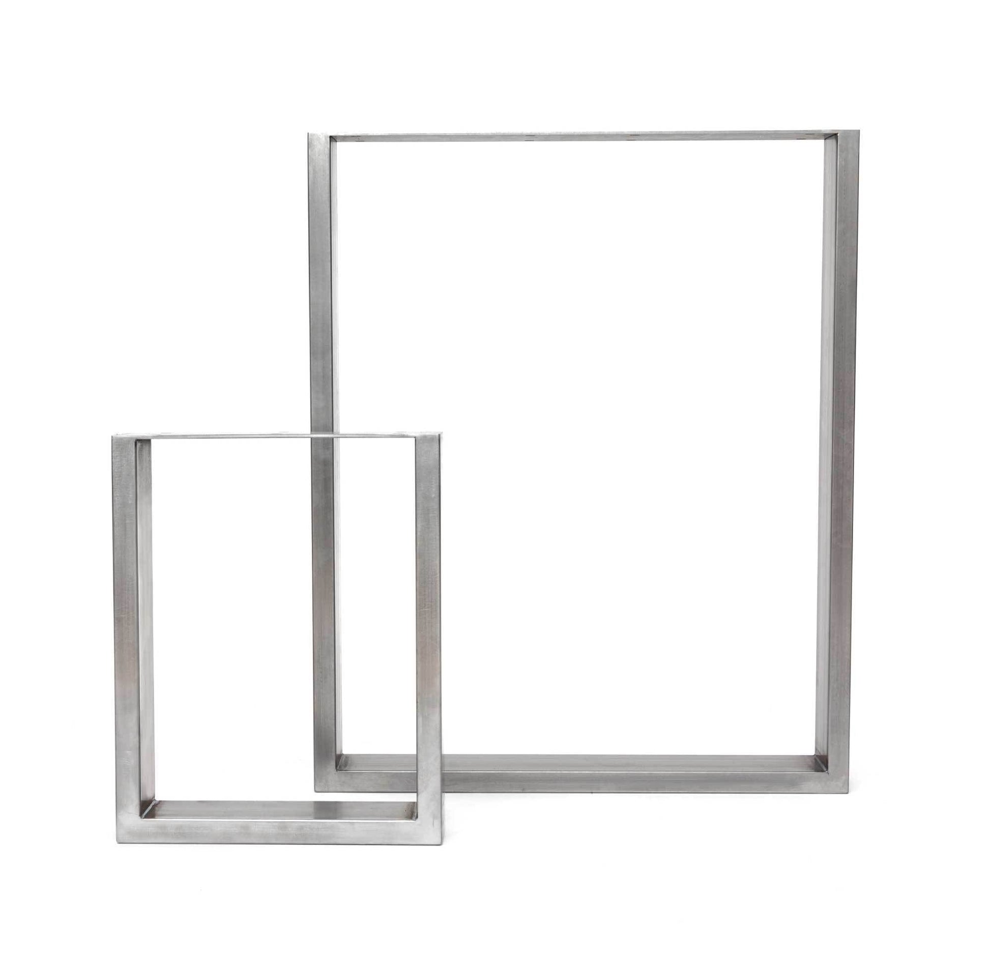 Square Industrial Leg Dining Base