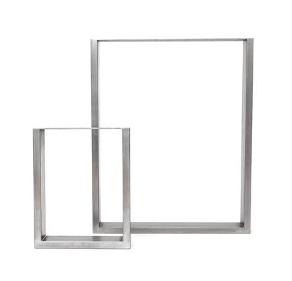 Square Industrial Leg Dining Base