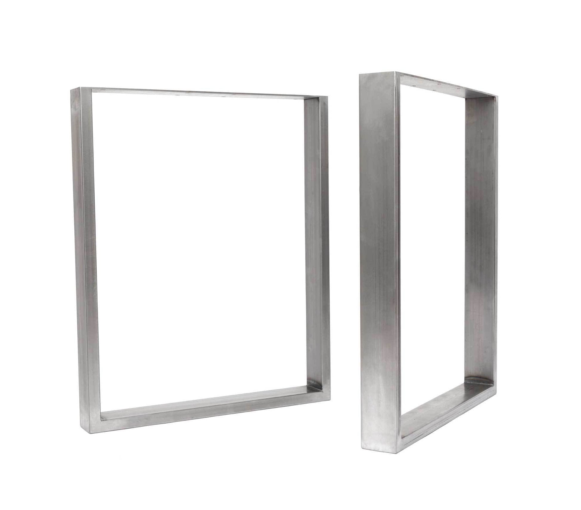 Square Industrial Leg Dining Base