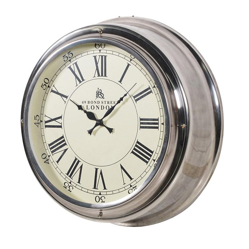 Steel BS Wall Clock-Coach House-Contract Furniture Store