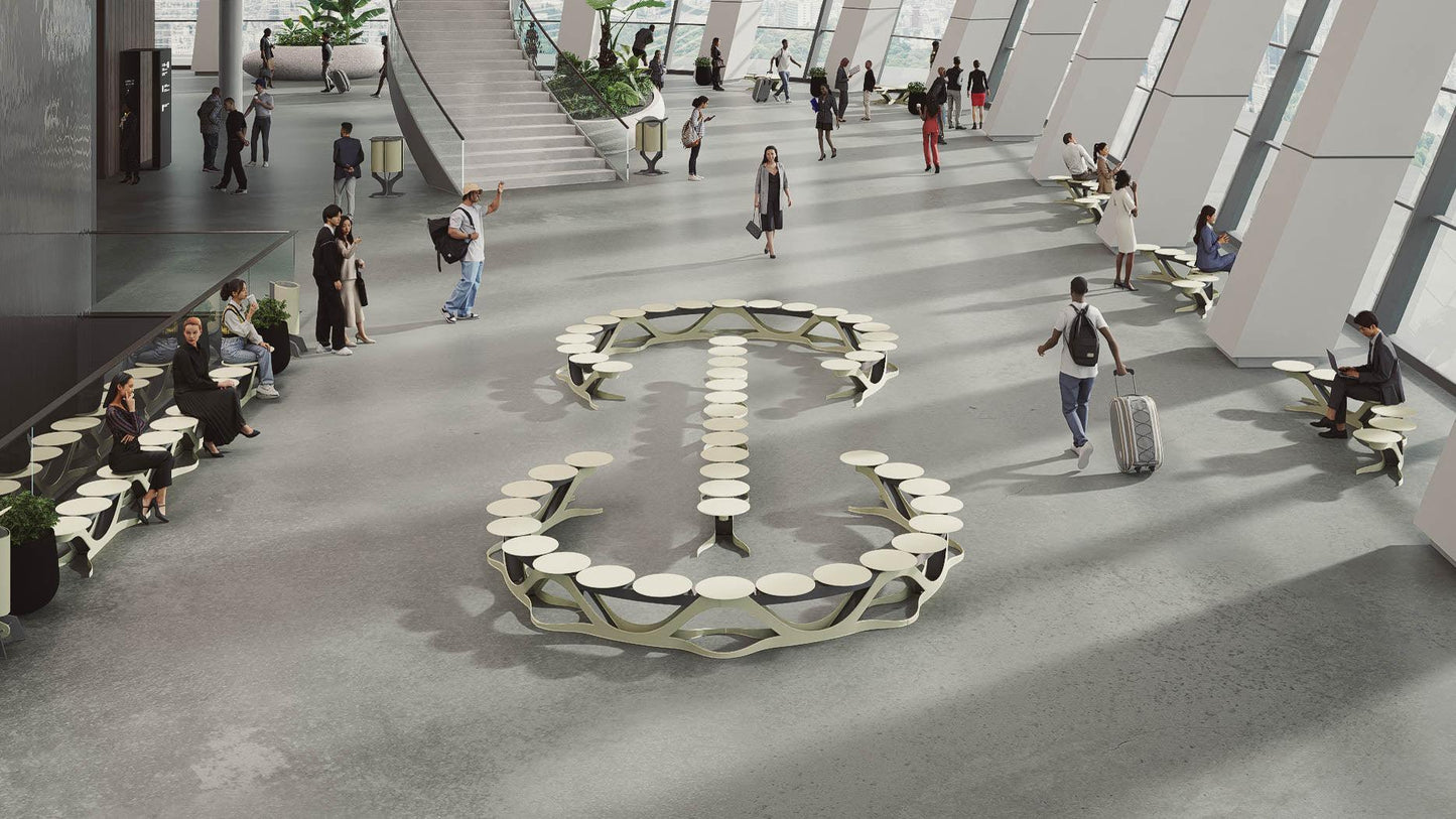 Stelo Bench-Contract Furniture Store for hospitality, leisure & commercial projects