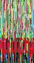 Stripy Thing Chain Curtain Divider