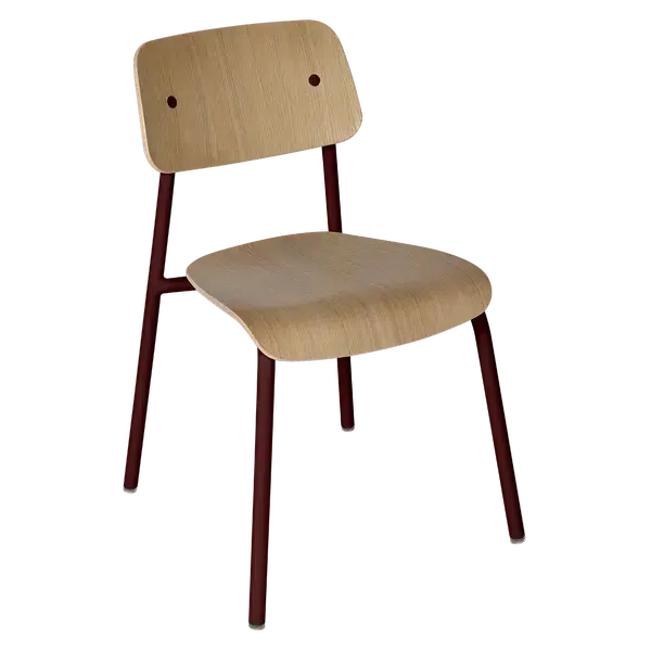Studie Oak 6921 Side Chair-Fermob-Contract Furniture Store