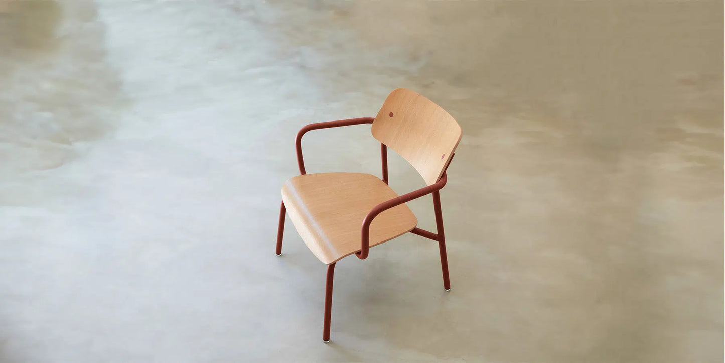 Studie Oak 6923 Lounge Chair-Contract Furniture Store for hospitality, leisure & commercial projects