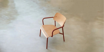 Studie Oak 6923 Lounge Chair-Contract Furniture Store for hospitality, leisure & commercial projects