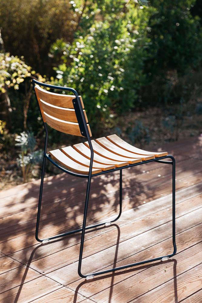 Surprising 1241 Teak Side Chair