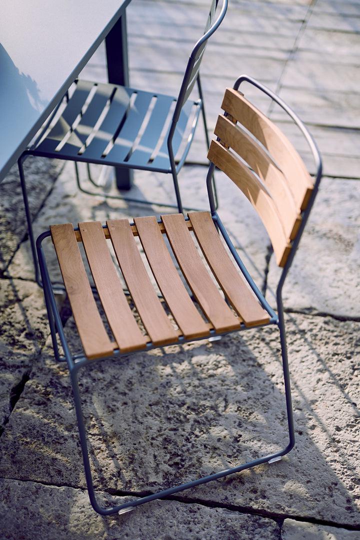 Surprising 1241 Teak Side Chair