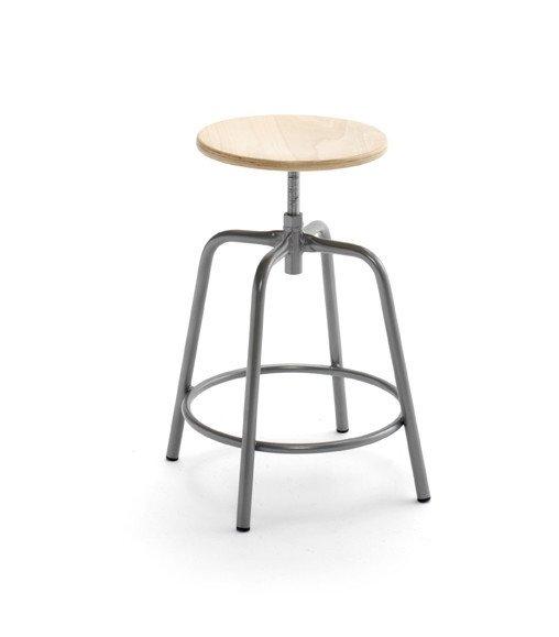 Susy Adjustable 2620 Low Stool-Contract Furniture Store for hospitality, leisure & commercial projects