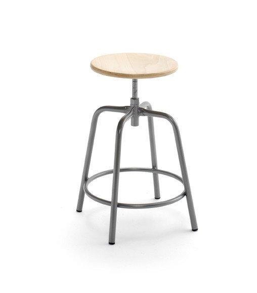 Susy Low Stool c/w Adjustable Height-Cignini-Contract Furniture Store