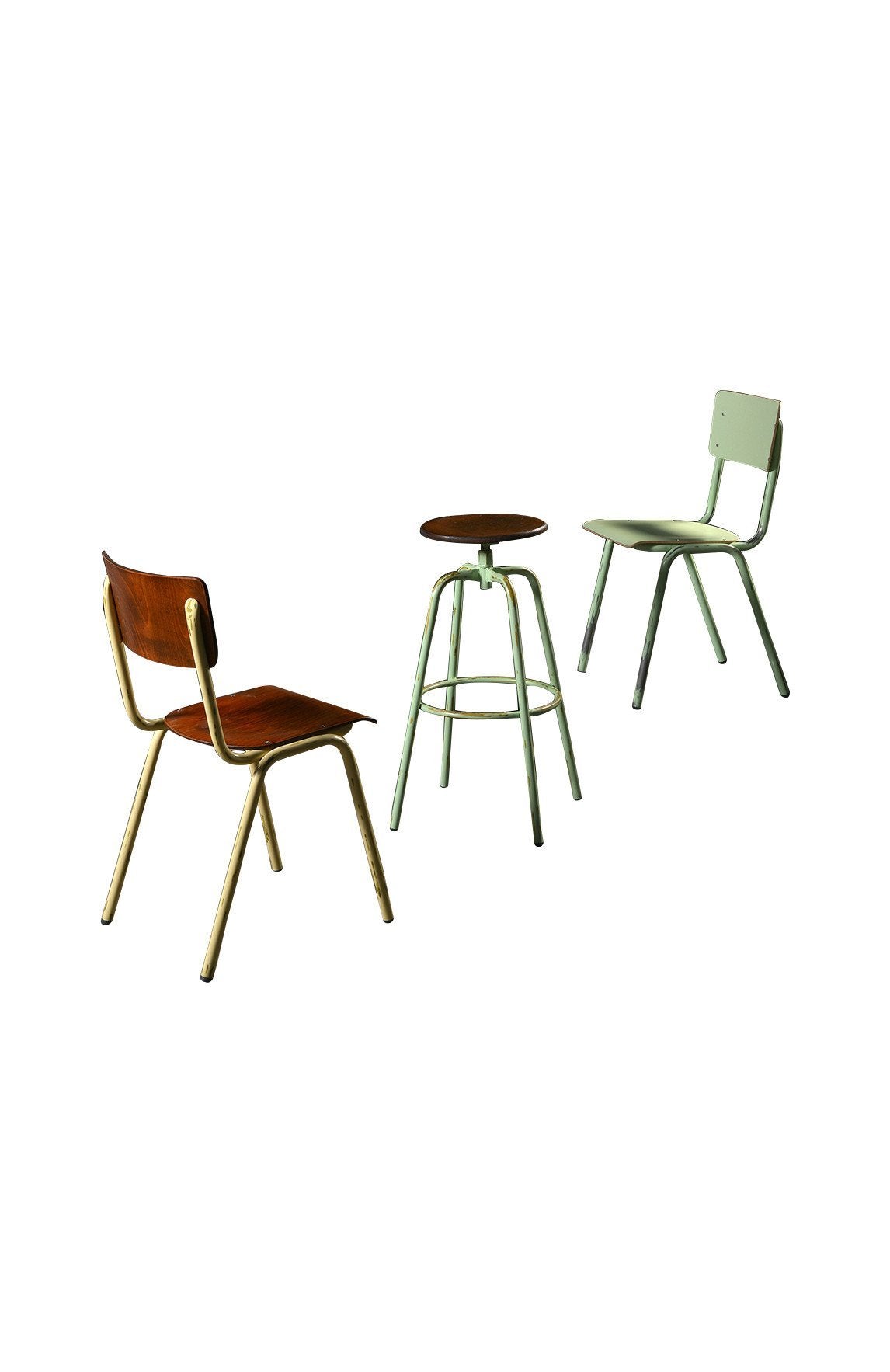 Susy Vintage Adjustable 2620 High Stool-Contract Furniture Store for hospitality, leisure & commercial projects