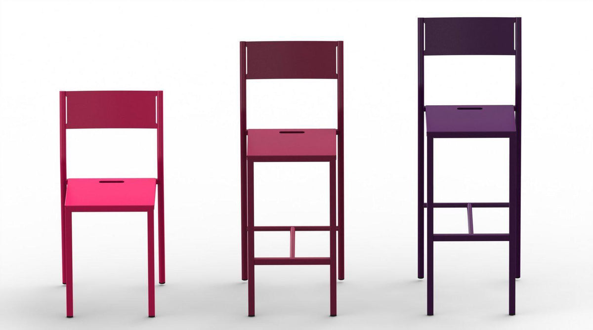 Up High Stool-Matière Grise-Contract Furniture Store