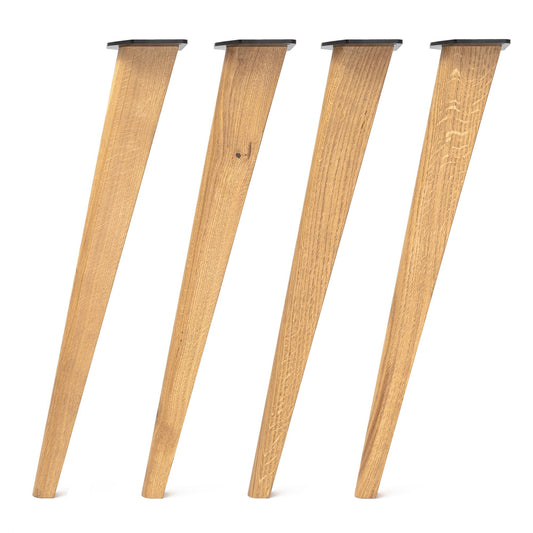 Tapered Oak Leg Dining Base-Contract Furniture Store for hospitality, leisure & commercial projects