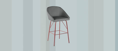 Tati Metal SG01 High Stool-Contract Furniture Store for hospitality, leisure & commercial projects