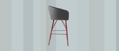 Tati Metal SG02 High Stool-Contract Furniture Store for hospitality, leisure & commercial projects