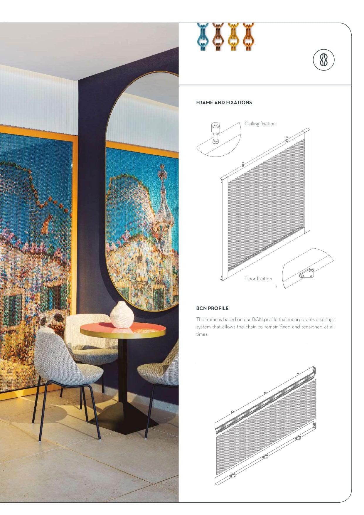 The Frame Room Divider-Contract Furniture Store for hospitality, leisure & commercial projects