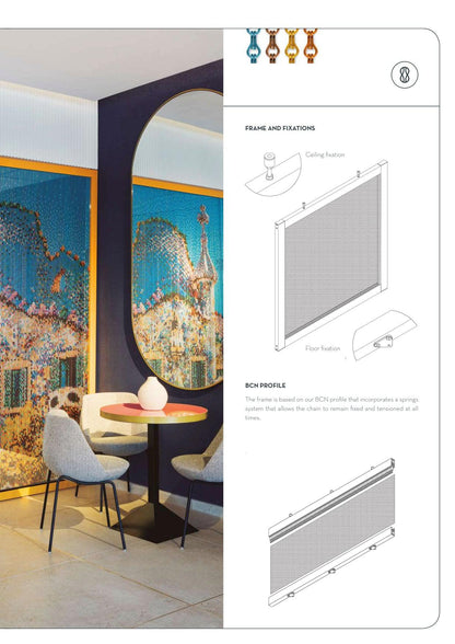 The Frame Room Divider-Contract Furniture Store for hospitality, leisure & commercial projects