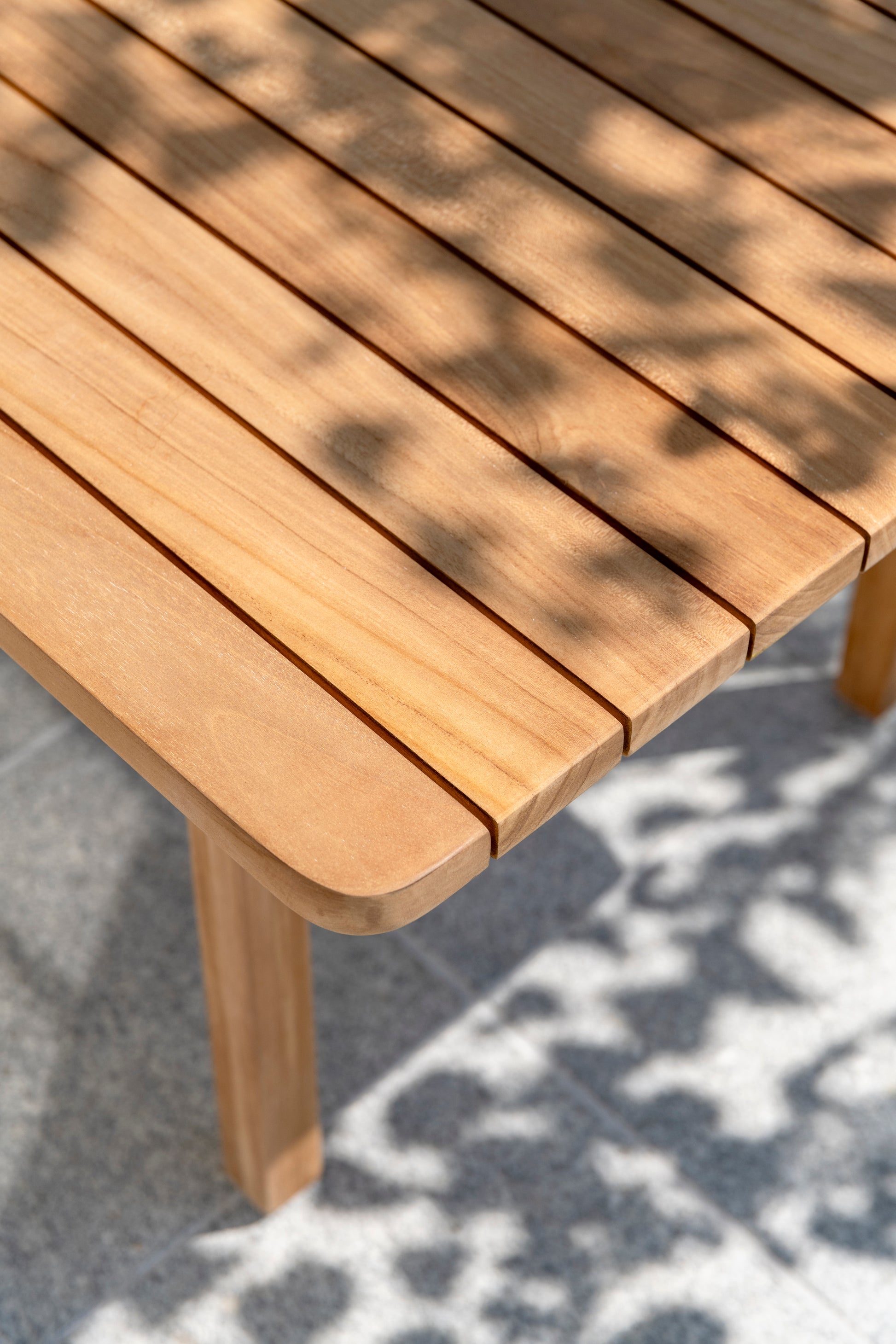 Tobias Teak Rectangular Dining Table