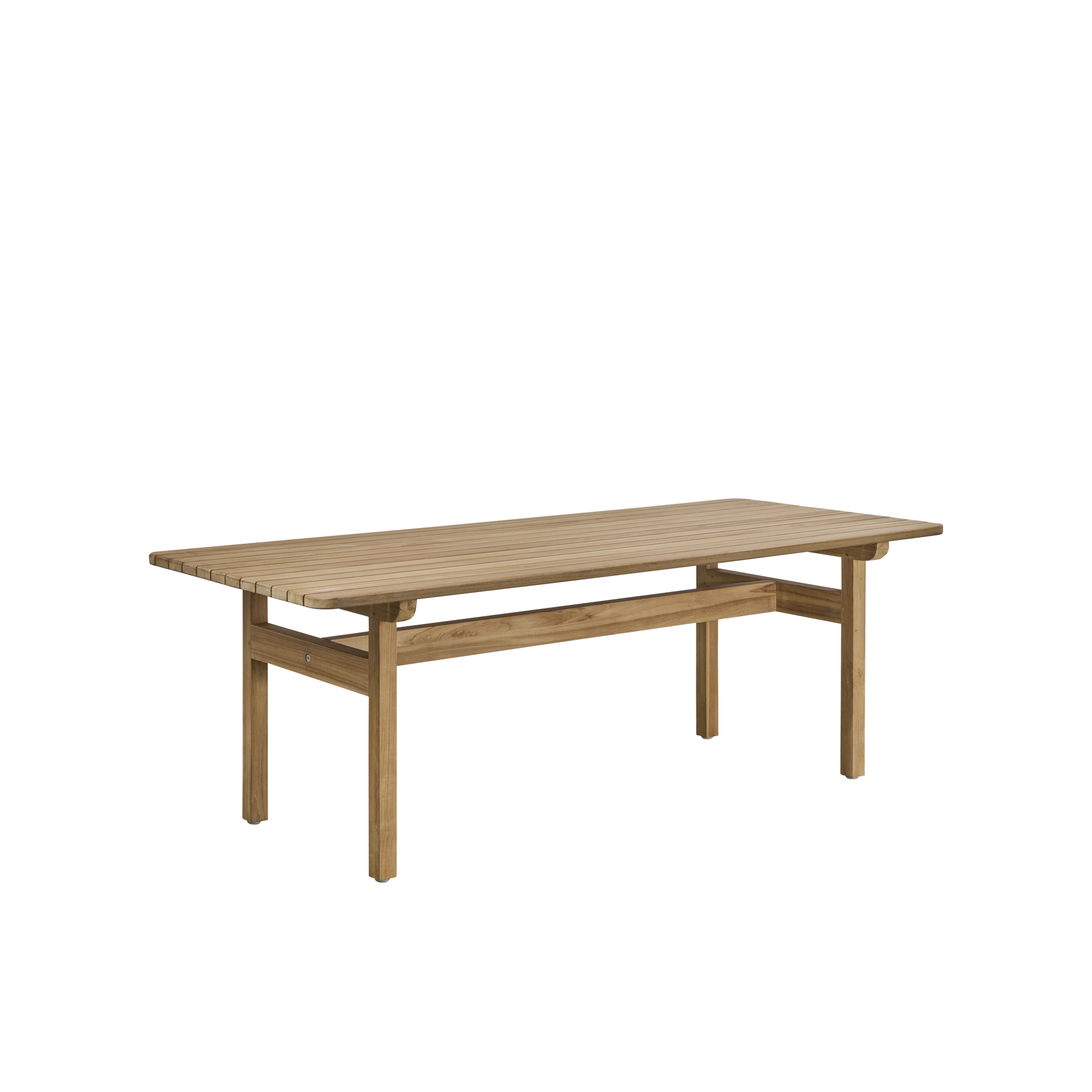 Tobias Teak Rectangular Dining Table