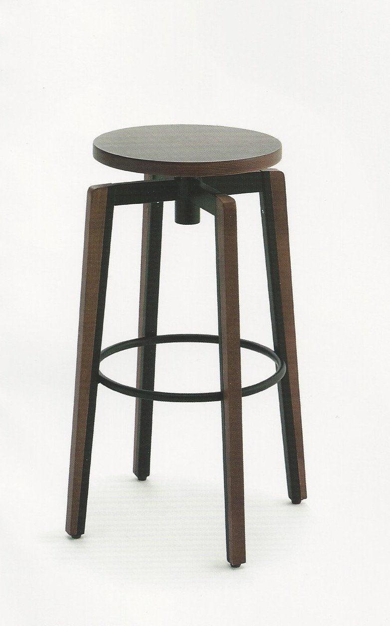 Toby Hybrid High Stool c/w Swivel Base-Cignini-Contract Furniture Store