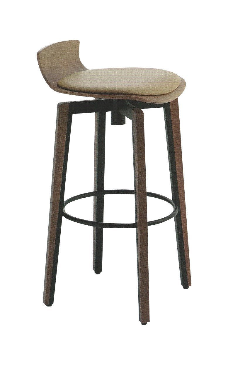 Toby Hybrid High Stool c/w Swivel Base-Cignini-Contract Furniture Store