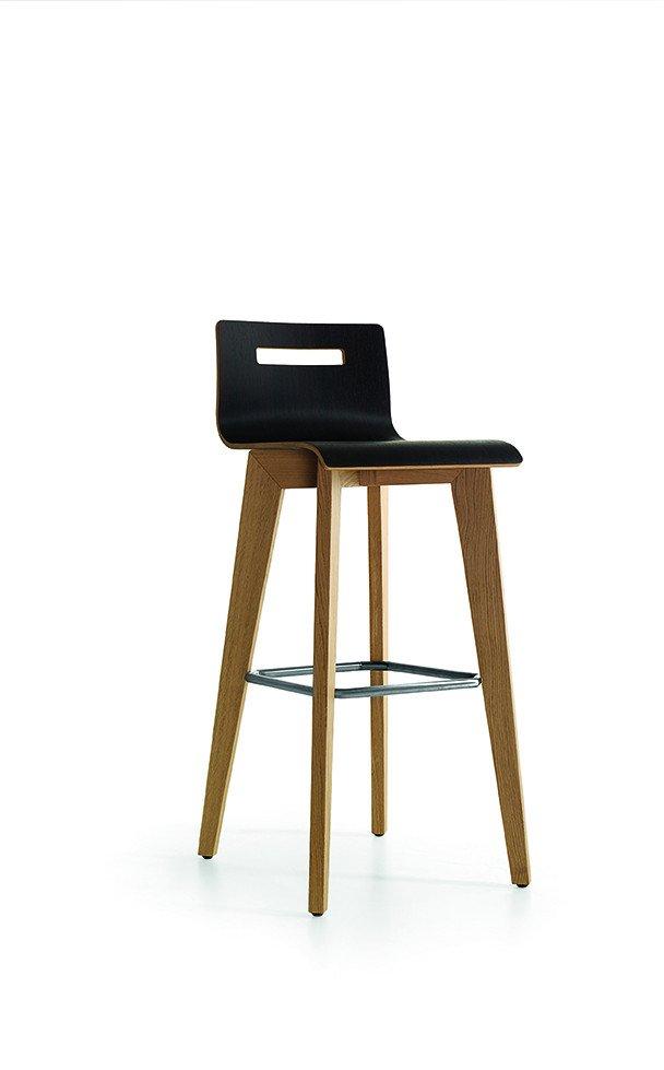 Toby Wood 8030 High Stool-Contract Furniture Store for hospitality, leisure & commercial projects