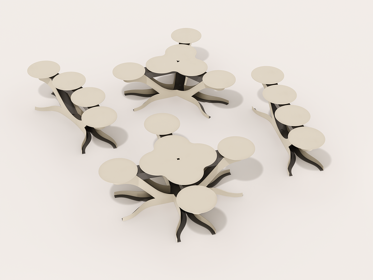 Tralcio Bench-Contract Furniture Store for hospitality, leisure & commercial projects