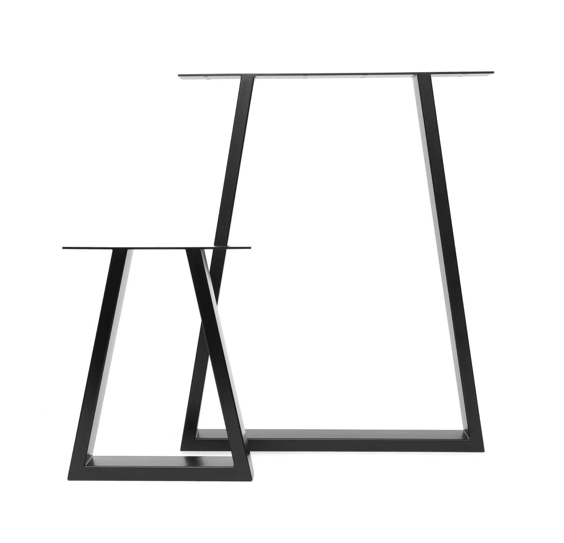 Trapezium Industrial Leg Dining Base
