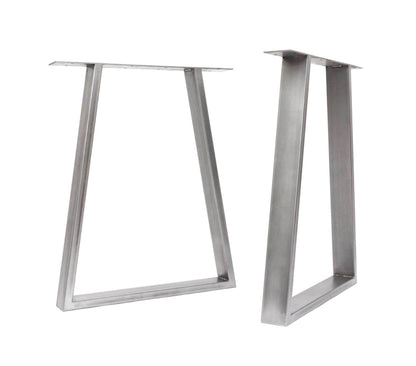 Trapezium Industrial Leg Dining Base