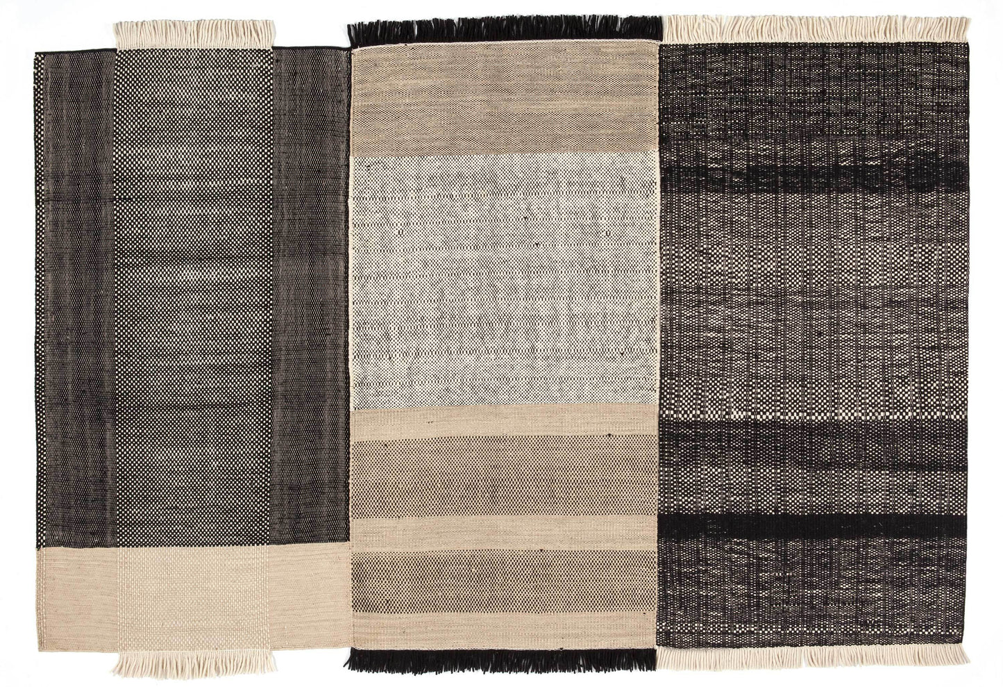 Tres Black Rug