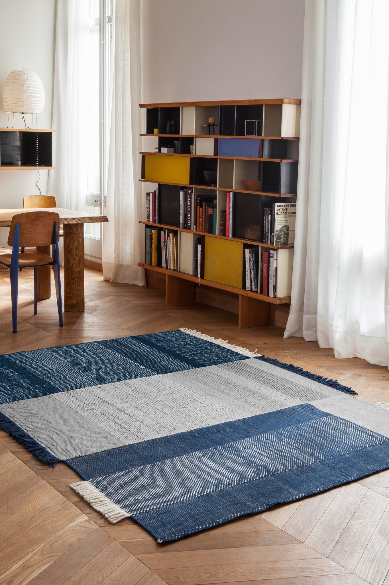 Tres Blue Rug