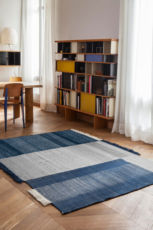 Tres Blue Rug