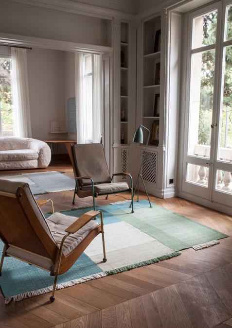 Tres Green Rug-Contract Furniture Store for hospitality, leisure & commercial projects