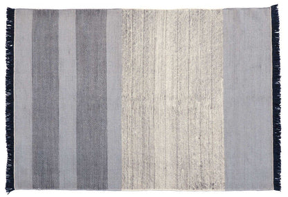 Tres Stripes Blue Rug-Contract Furniture Store for hospitality, leisure & commercial projects