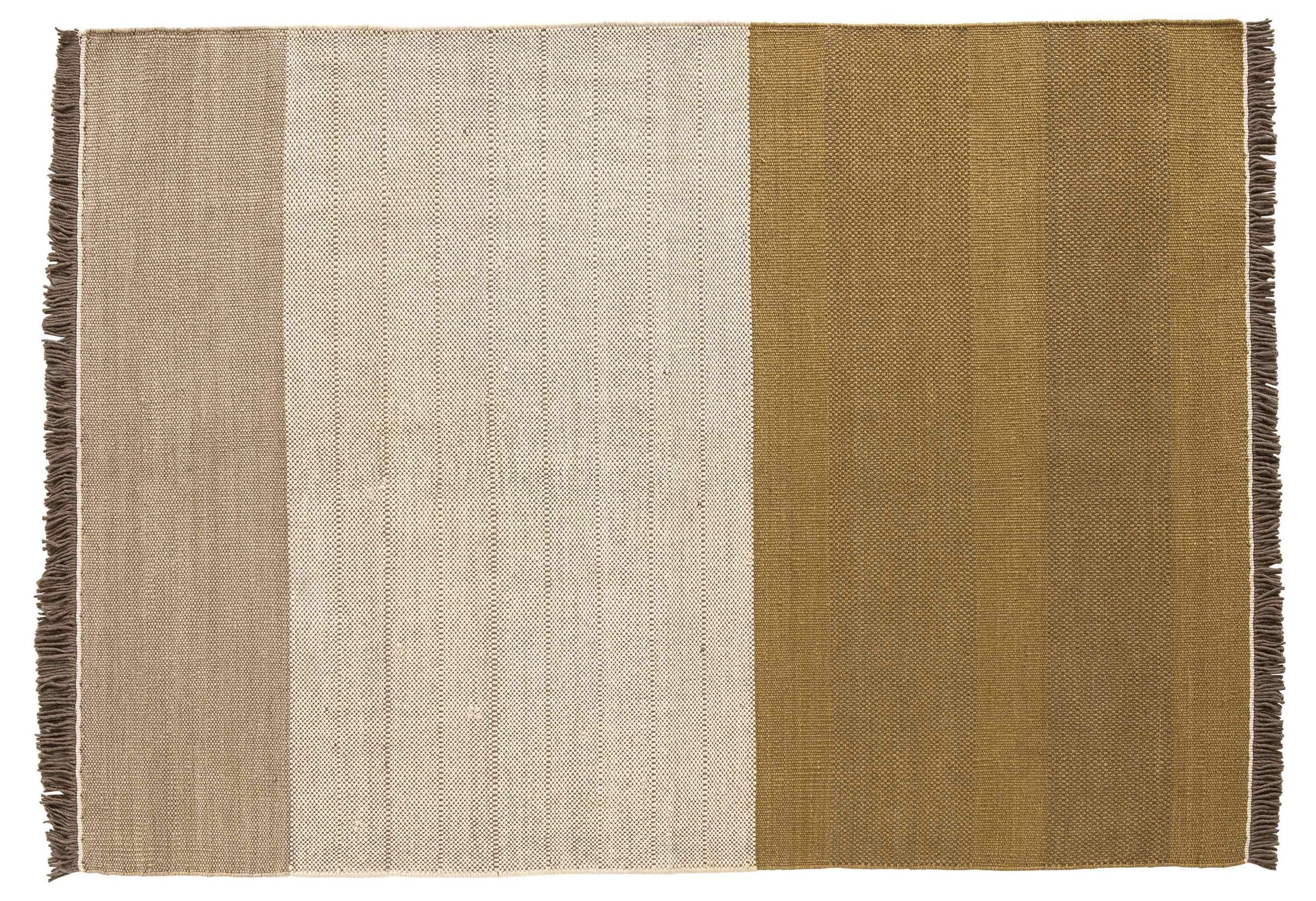Tres Stripes Ochre Rug-Contract Furniture Store for hospitality, leisure & commercial projects