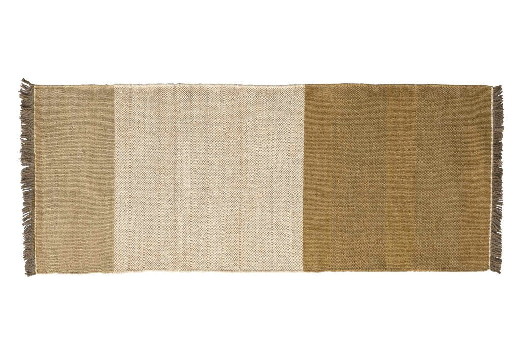 Tres Stripes Ochre Rug-Nanimarquina-Contract Furniture Store