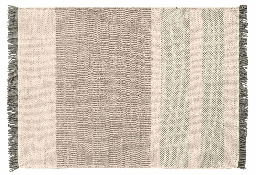Tres Stripes Pearl Rug
