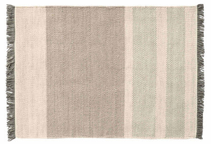 Tres Stripes Pearl Rug