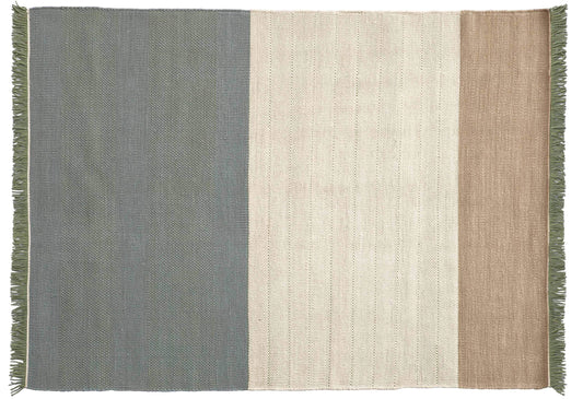 Tres Stripes Sage Rug