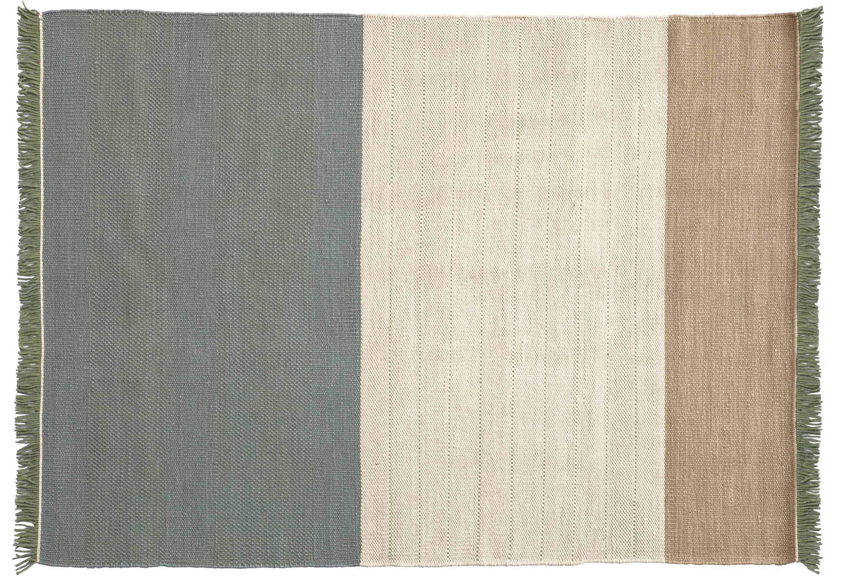 Tres Stripes Sage Rug-Nanimarquina-Contract Furniture Store