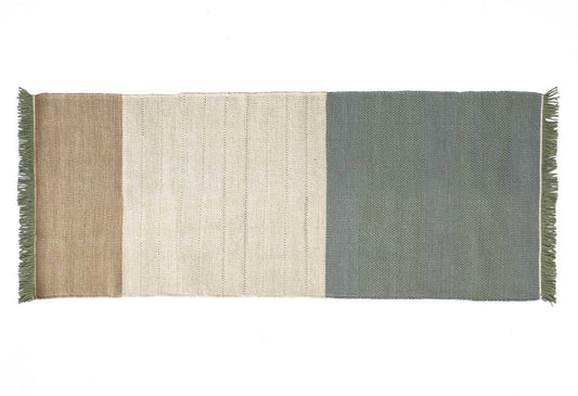 Tres Stripes Sage Rug-Contract Furniture Store for hospitality, leisure & commercial projects