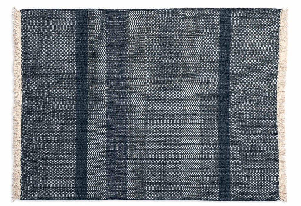 Tres Texture Blue Rug-Nanimarquina-Contract Furniture Store