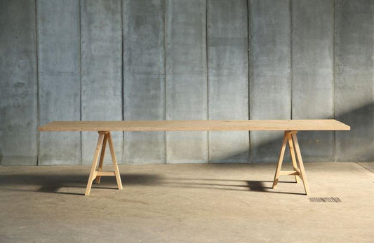 Trestle Dining Table-Contract Furniture Store for hospitality, leisure & commercial projects