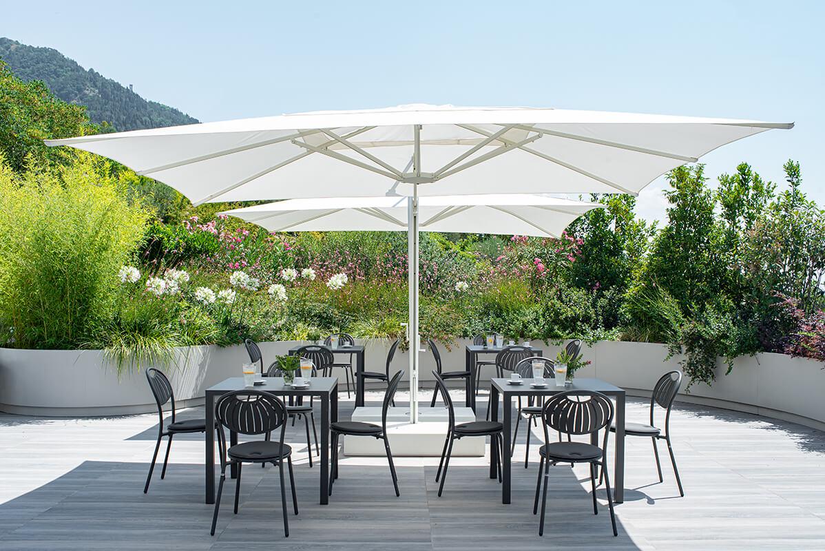 Shade Pro 995 Offset Parasol-Emu-Contract Furniture Store