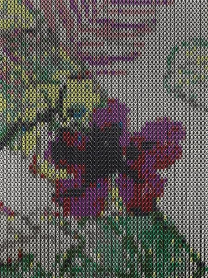 Tropical Bouquet Chain Curtain Divider