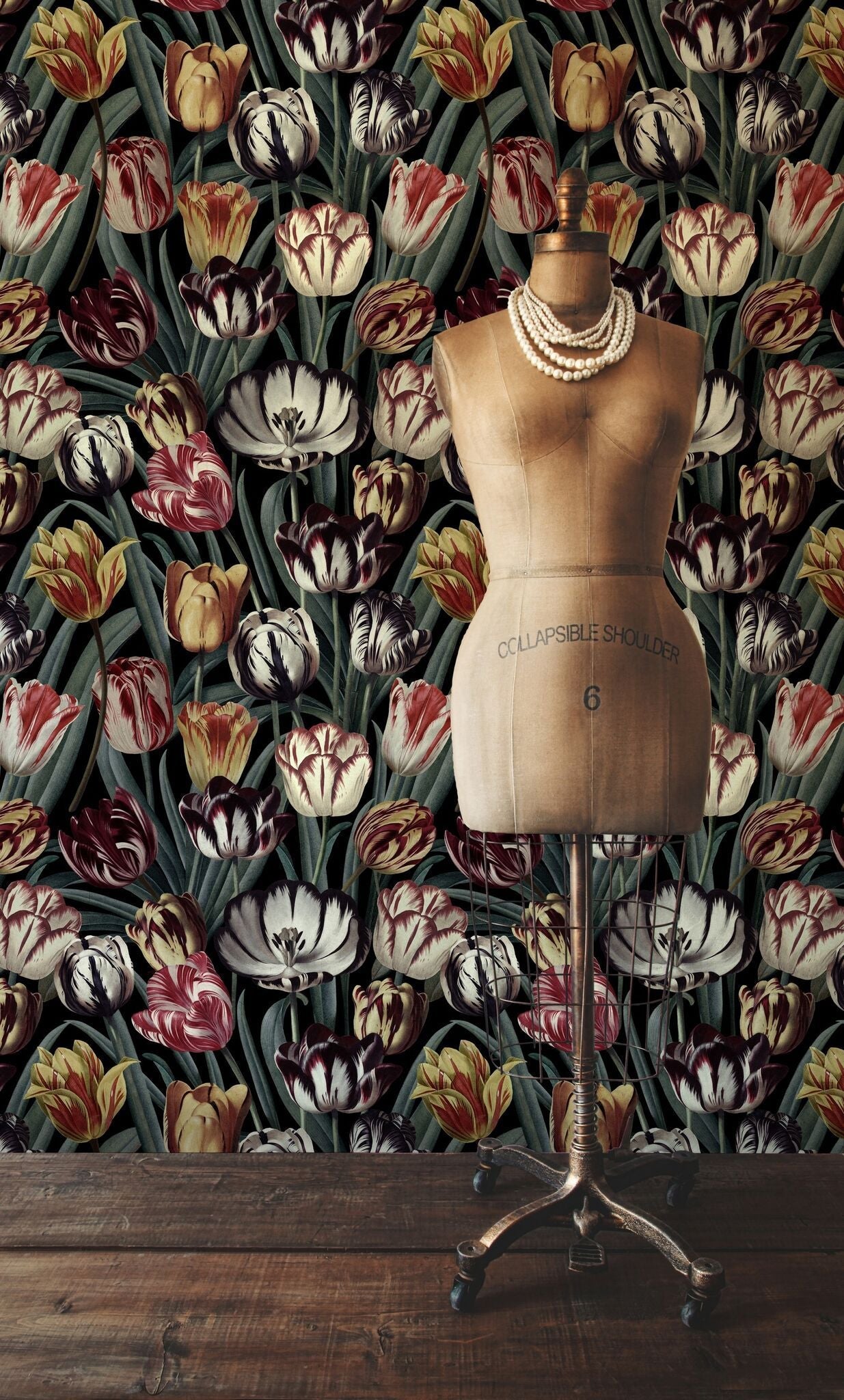 Tulipa Dark Wallpaper