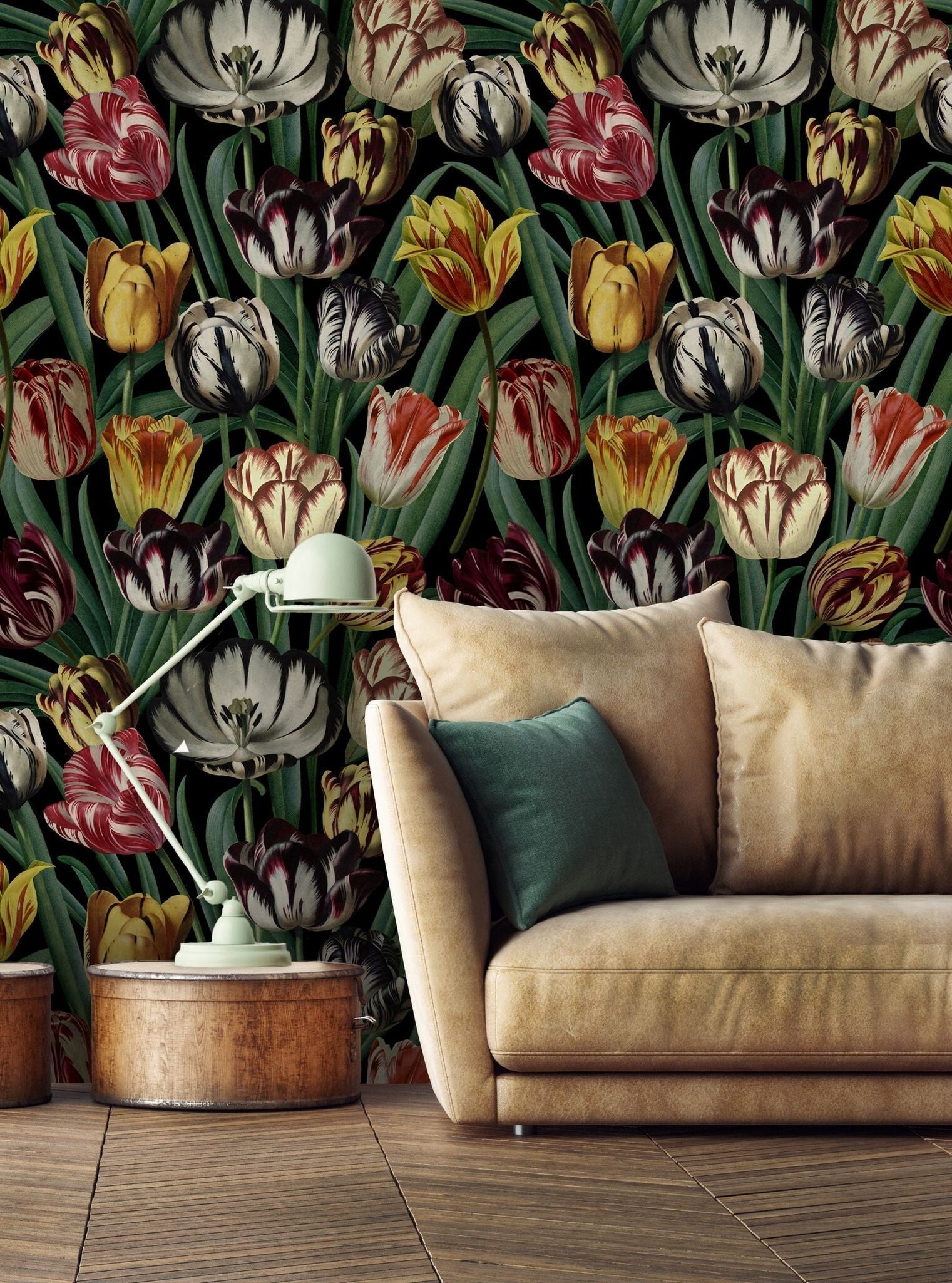 Tulipa Wallpaper-Mind The Gap-Contract Furniture Store