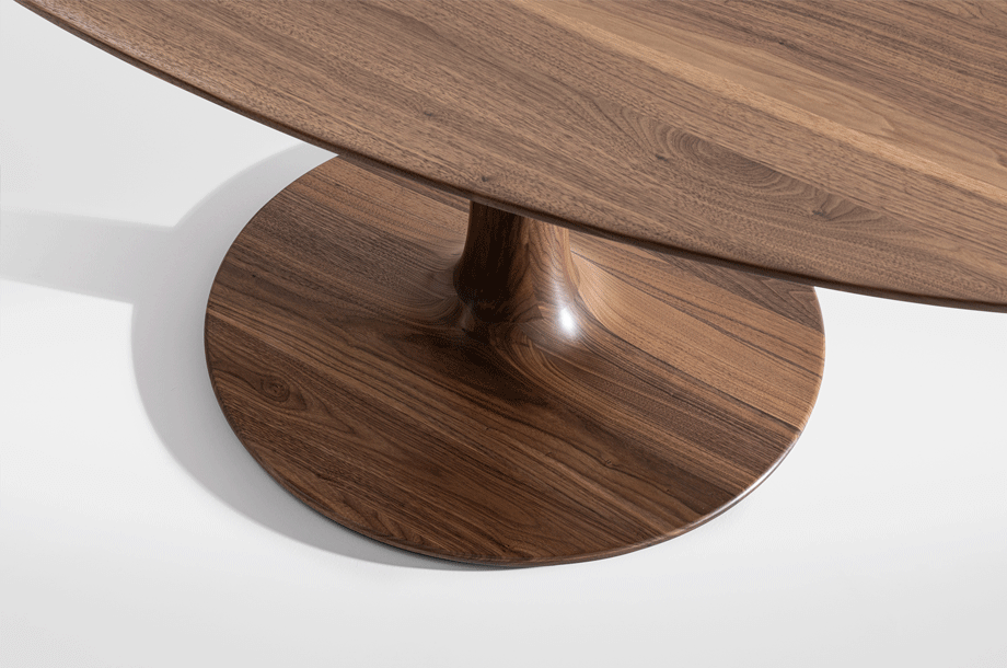 Turntable Dining Table-Zeitraum-Contract Furniture Store