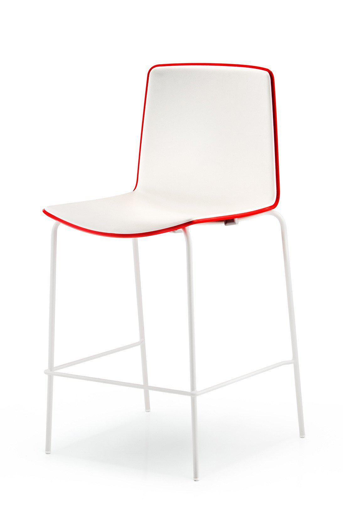 Tweet Two Tone 896 High Stool-Pedrali-Contract Furniture Store