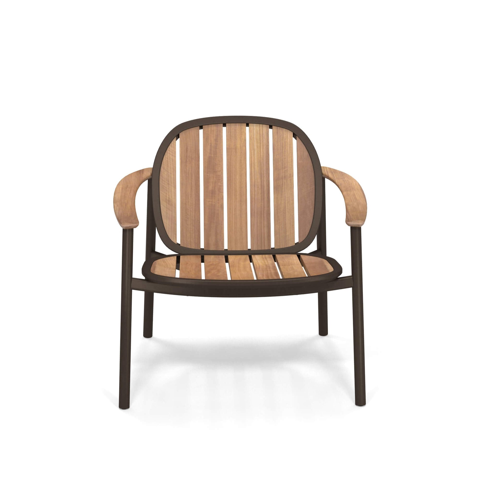 Twins 6042 Alu-Teak Lounge Chair-Contract Furniture Store for hospitality, leisure & commercial projects