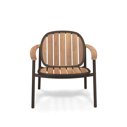 Twins 6042 Alu-Teak Lounge Chair-Contract Furniture Store for hospitality, leisure & commercial projects